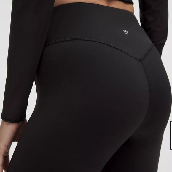 Lululemon Nulu High-Rise Mesh-Panel Tight 25" - Picture 2 of 4